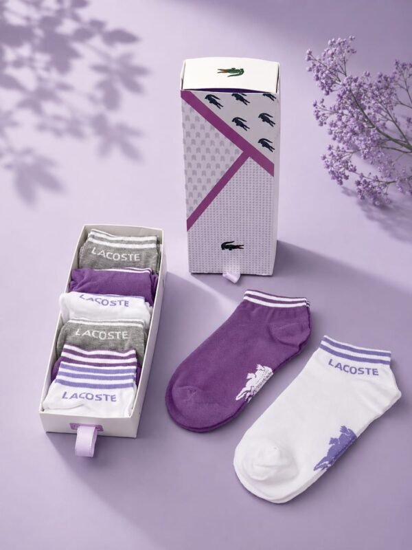 Lacoste къси чорапи (6 чифта)