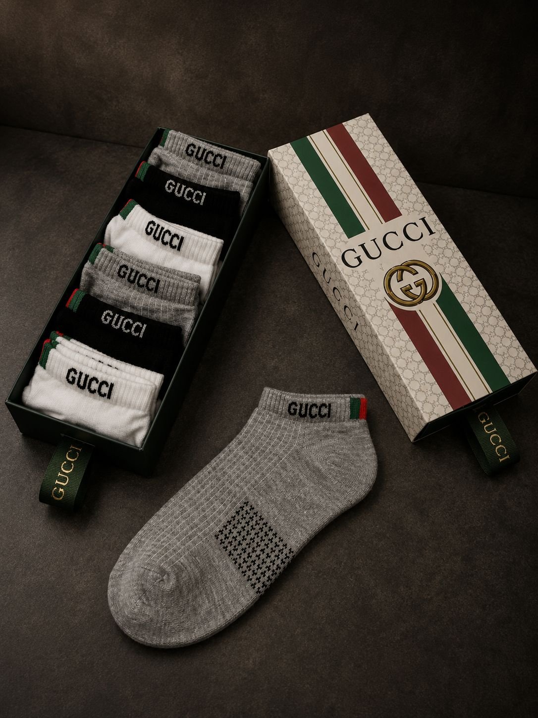 Gucci къси чорапи (6 чифта)
