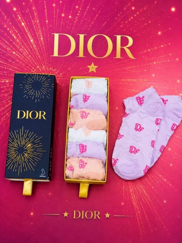 Dior невидими чорапи (6 чифта)