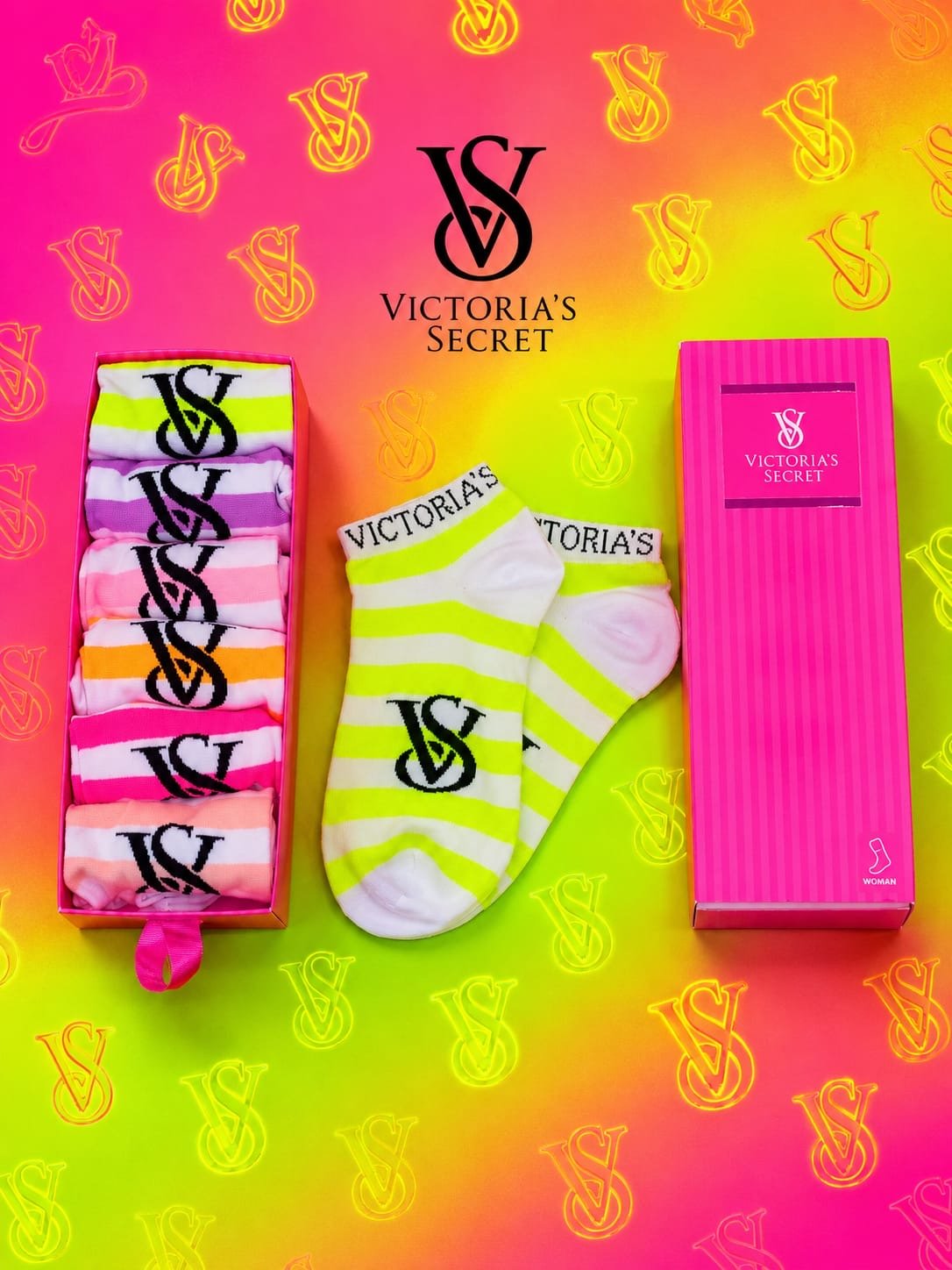 Victoria's Secret къси чорапи (6 чифта)