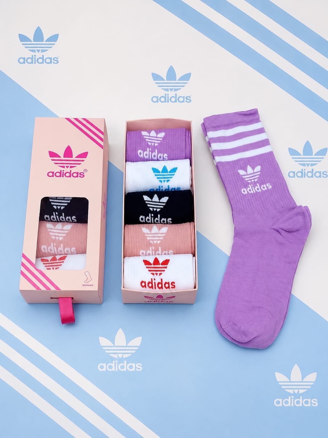 adidas спортни чорапи (6 чифта)