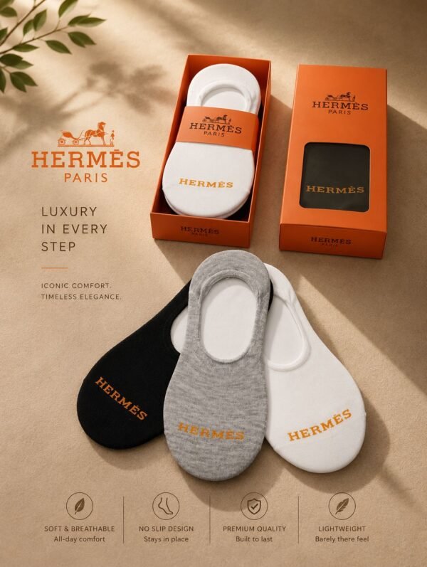 Hermès невидими чорапи (6 чифта)
