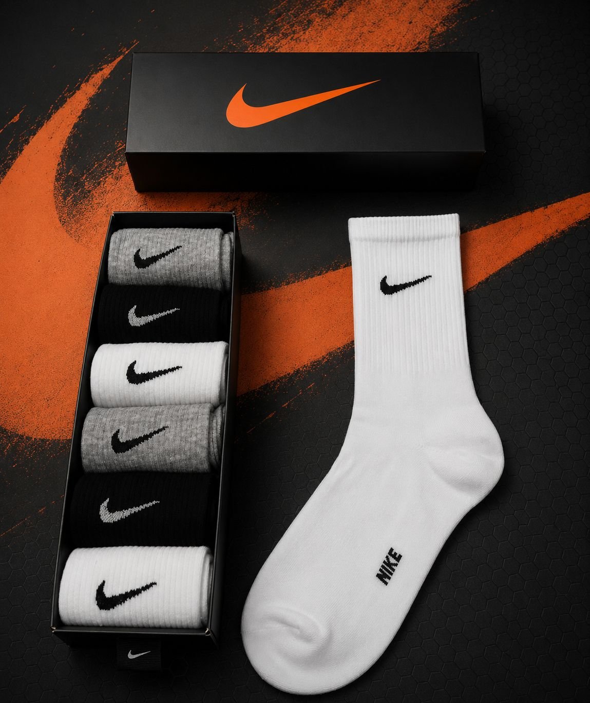 Nike класически чорапи (6 чифта)