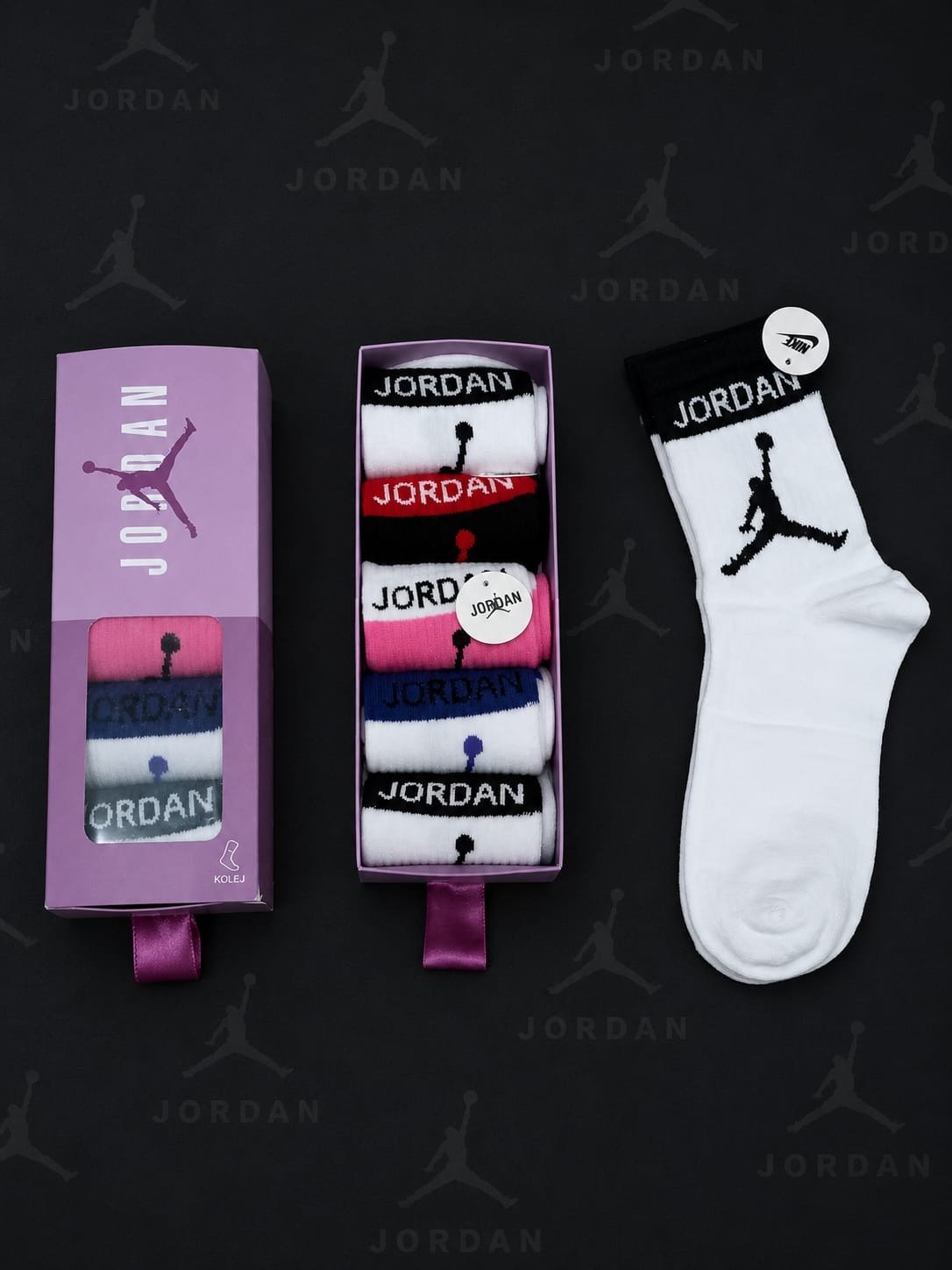 Jordan спортни чорапи (6 чифта)