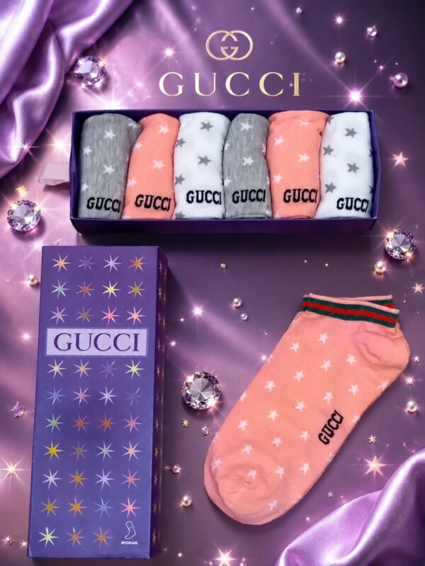 Gucci невидими чорапи (6 чифта)