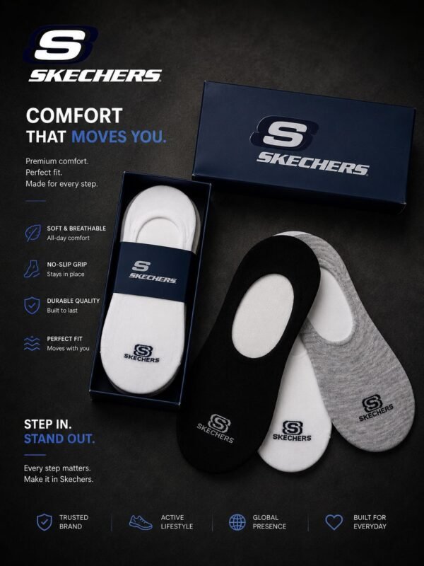 Skechers невидими чорапи (6 чифта)