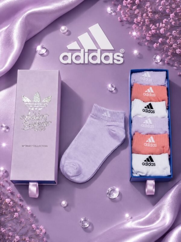 adidas къси чорапи (6 чифта)