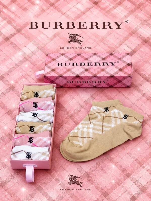 Burberry невидими чорапи (6 чифта)
