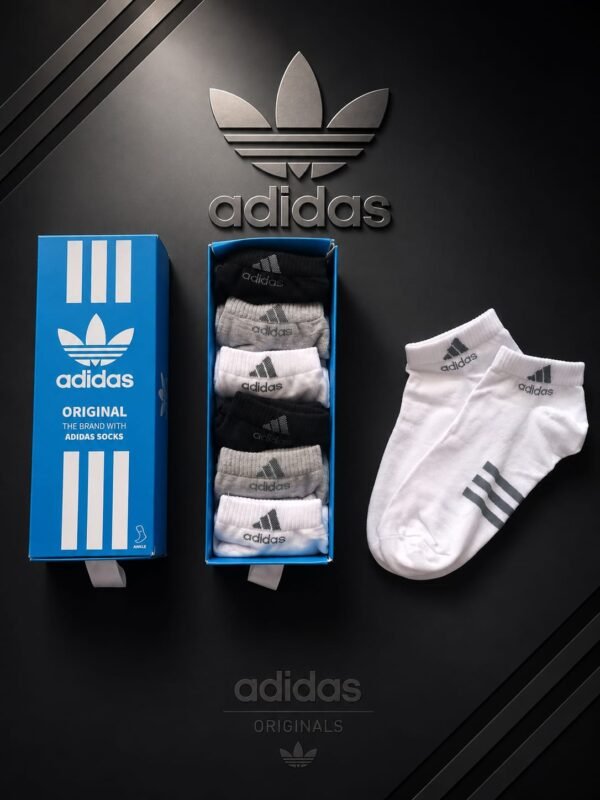 adidas къси чорапи (6 чифта)