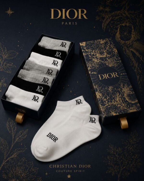 Dior къси чорапи (6 чифта)