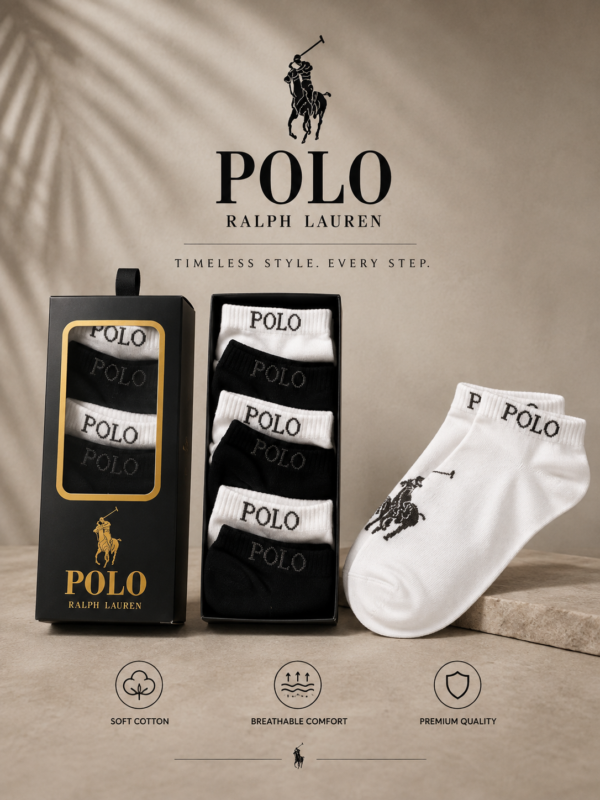 Polo Ralph Lauren къси чорапи (6 чифта)