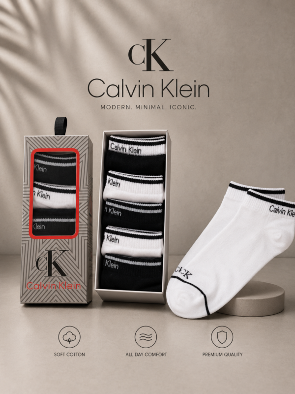 Calvin Klein къси чорапи (6 чифта)