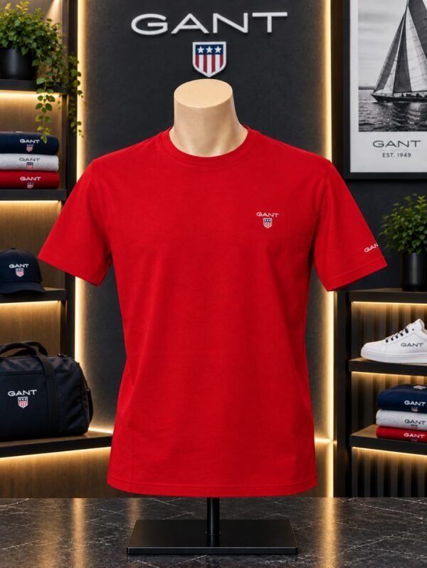 Gant тениска — червено